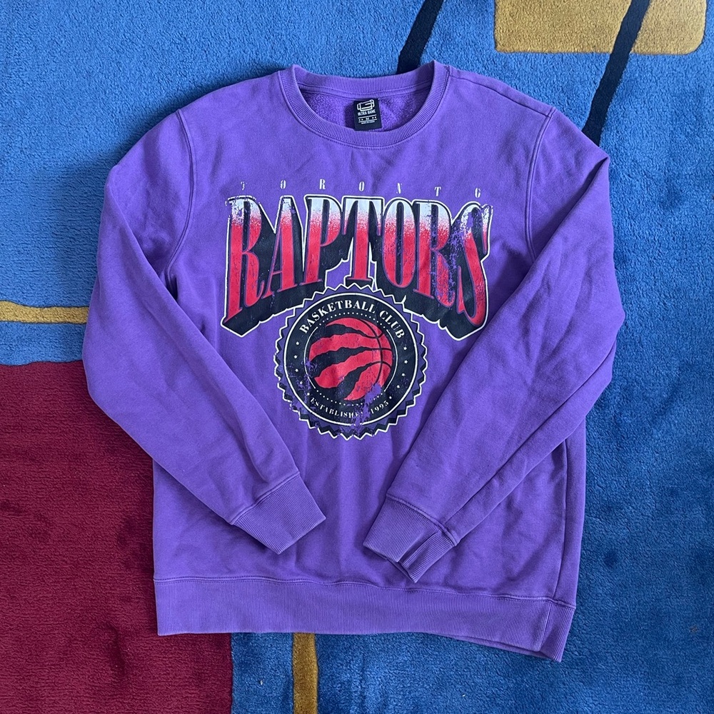 Toronto Raptors Purple Sweater